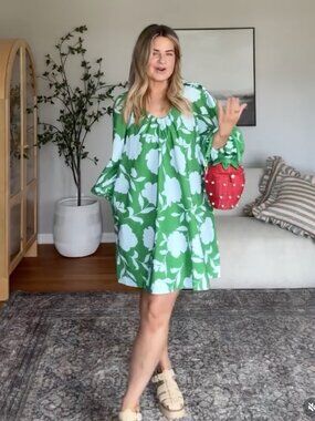 Kate Spade x Target Floral Poplin Mini Dress